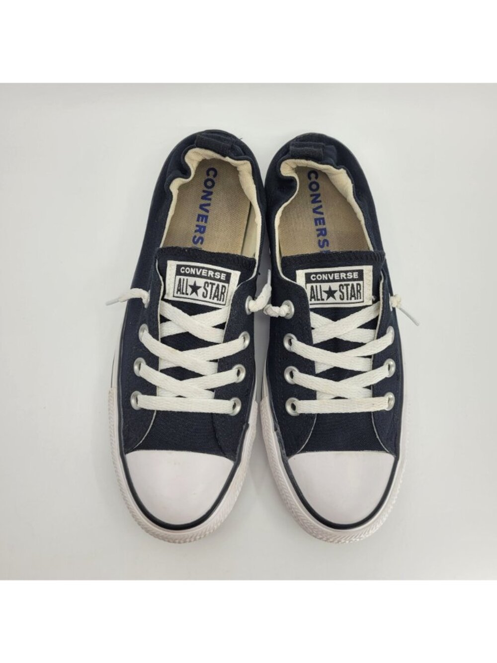 Converse Chuck Taylor All Star Shoreline Women's 9 Slip on Sneakers Black - Picture 2 of 11